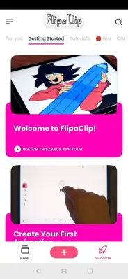 FlipaClip android App screenshot 1